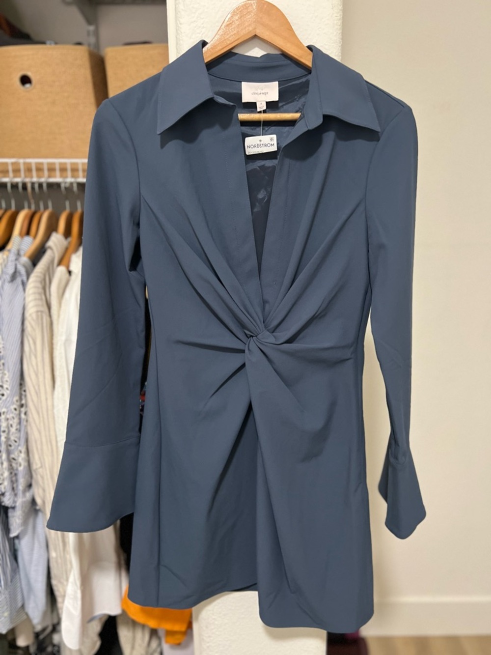 CINQ A SEPT Wrap Dress